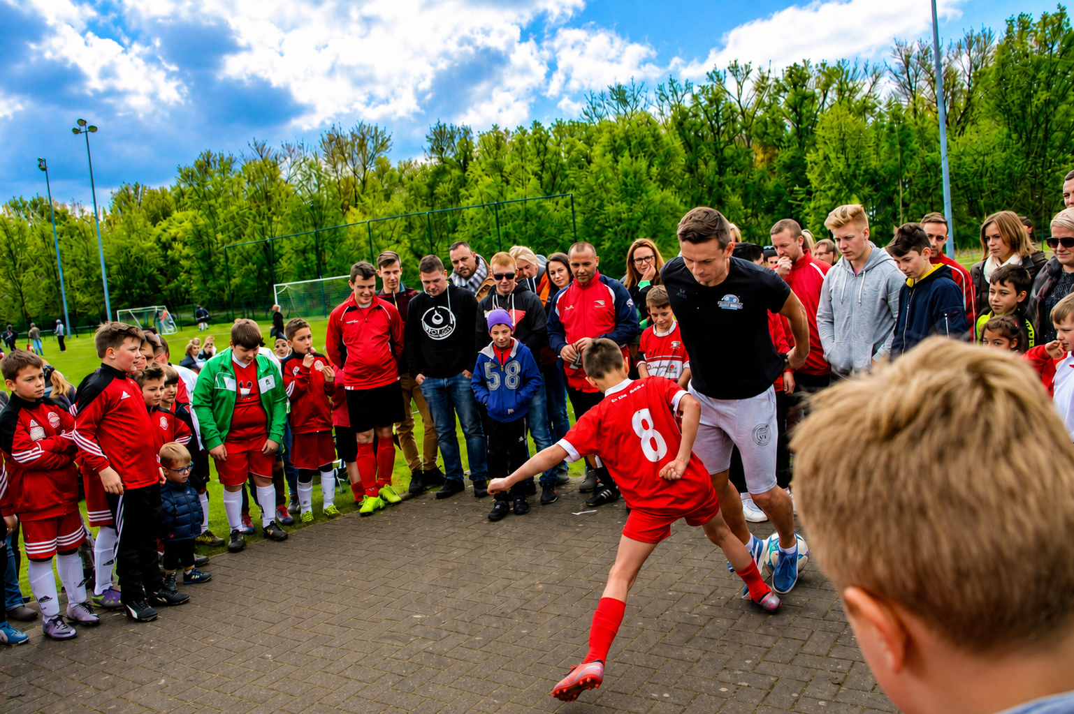 Foto van Freestyle show tijdens een Balcontrole-evenement